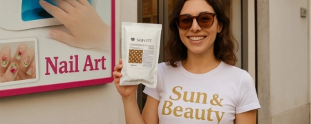 Bendaggio Riducente SkinFit da 250ml con Carnitina, Caffeina, Edera